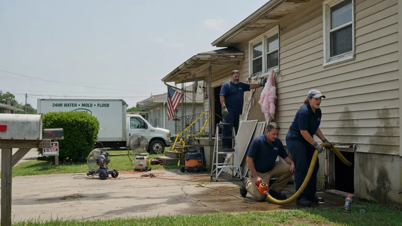Water Damage Repair in Clarington, PA near me